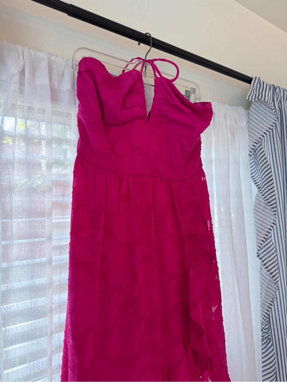 Next Up Hot Pink Dress